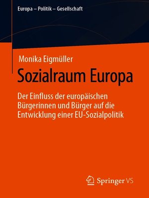 cover image of Sozialraum Europa